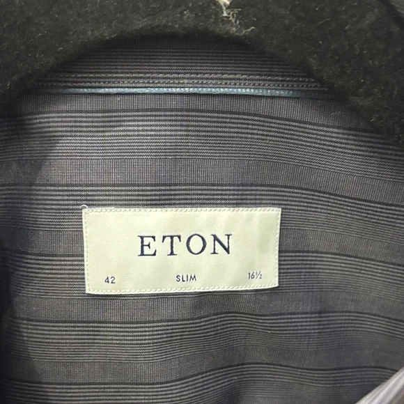 Eton Men's Classic Purple Dress Shirt